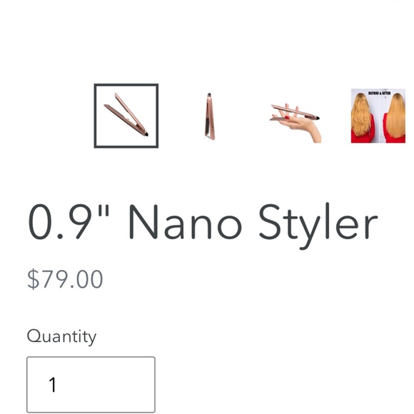 Flat Iron NEW IN BOX Nano Styler - Picture 4 of 4